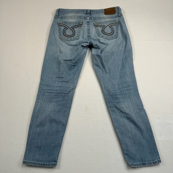 Big Star Alex Jeans Capri Womens Size 28 Light Wash Stretch Denim Ankle - Picture 4 of 13